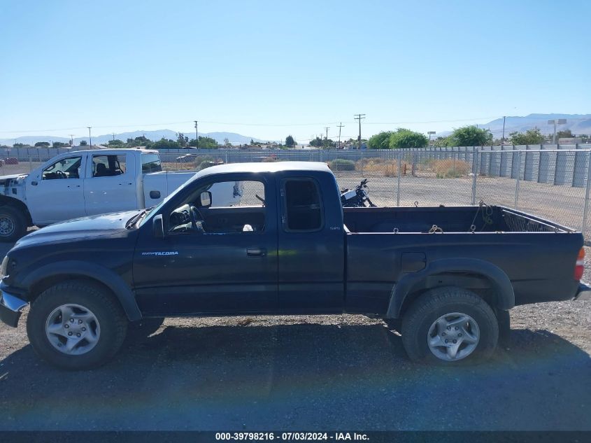 2004 Toyota Tacoma Xtracab VIN: 5TEWN72N44Z438457 Lot: 39798216