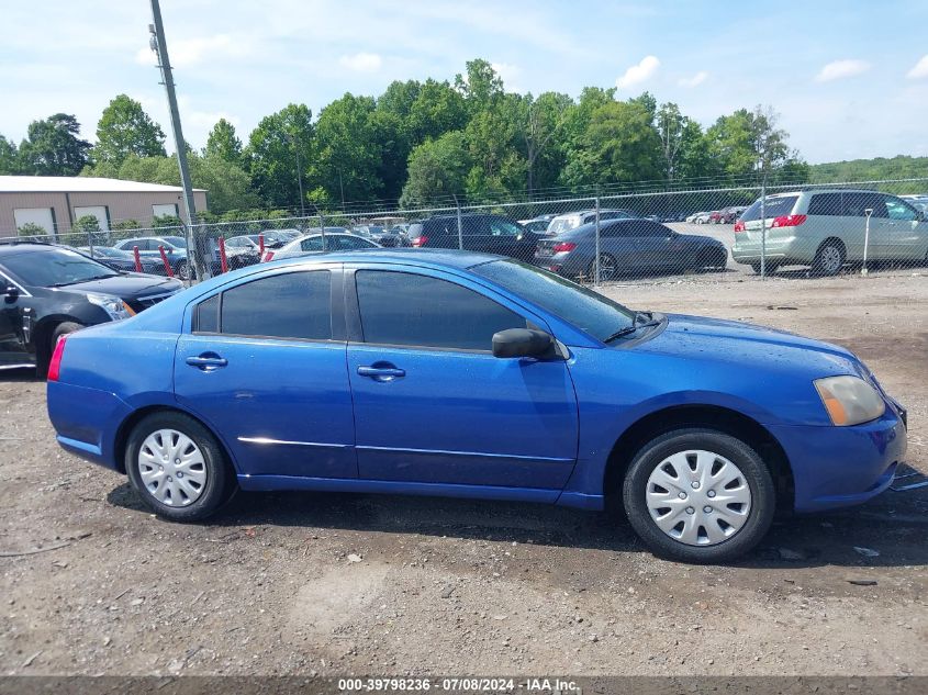 2006 Mitsubishi Galant Es/Se VIN: 4A3AB36F36E020926 Lot: 39798236