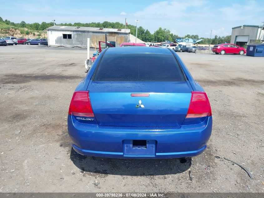 2006 Mitsubishi Galant Es/Se VIN: 4A3AB36F36E020926 Lot: 39798236