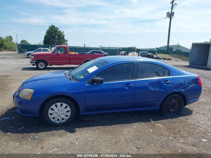 2006 Mitsubishi Galant Es/Se VIN: 4A3AB36F36E020926 Lot: 39798236