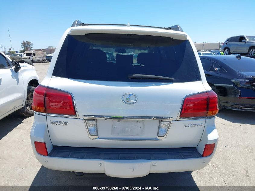 2011 Lexus Lx 570 VIN: JTJHY7AX3B4078328 Lot: 39798260