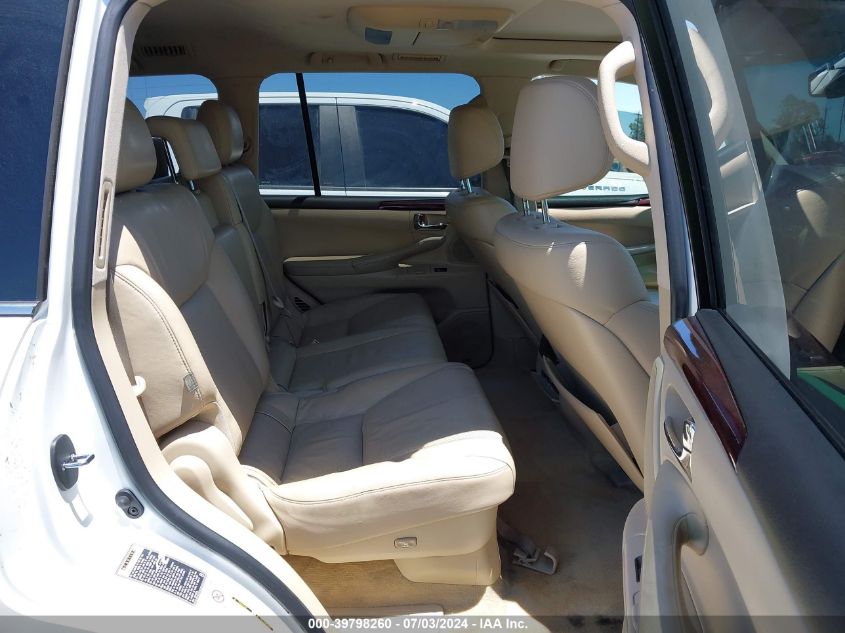 2011 Lexus Lx 570 VIN: JTJHY7AX3B4078328 Lot: 39798260