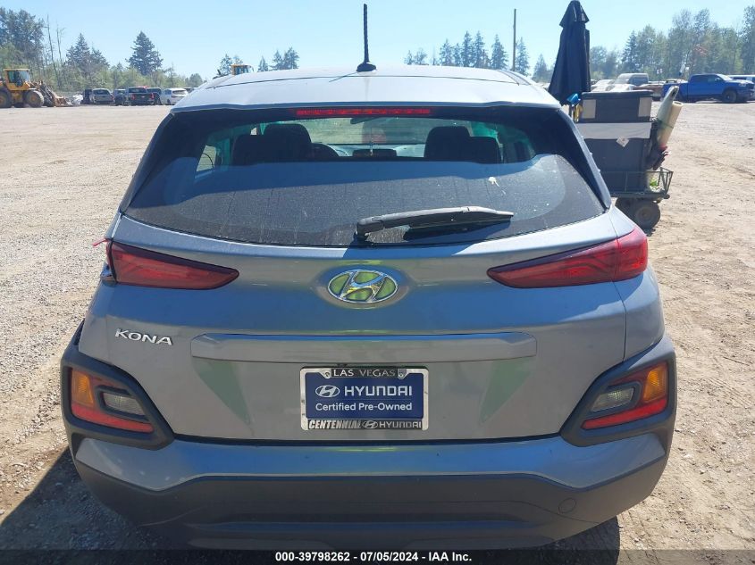 2020 Hyundai Kona Se VIN: KM8K12AA1LU417435 Lot: 39798262