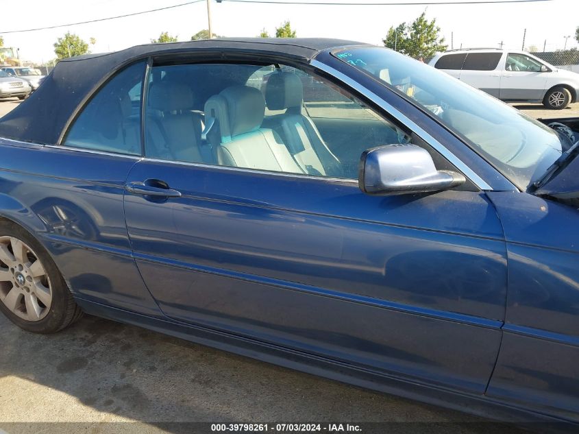 2005 BMW 325Ci Ci VIN: WBABW33445PL34258 Lot: 39798261