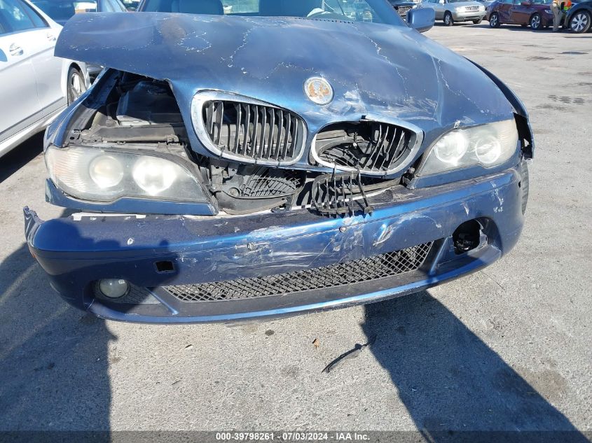 2005 BMW 325Ci Ci VIN: WBABW33445PL34258 Lot: 39798261