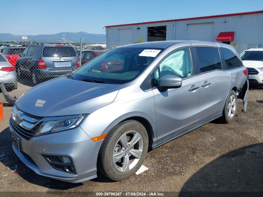 2019 Honda Odyssey Ex VIN: 5FNRL6H58KB066317 Lot: 39798267