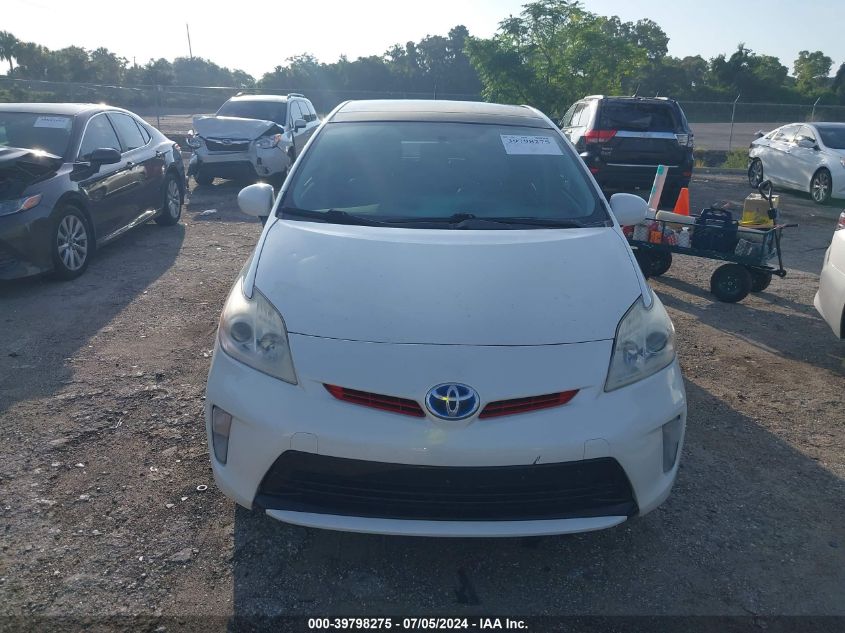 2013 Toyota Prius Three VIN: JTDKN3DUXD5562327 Lot: 39798275