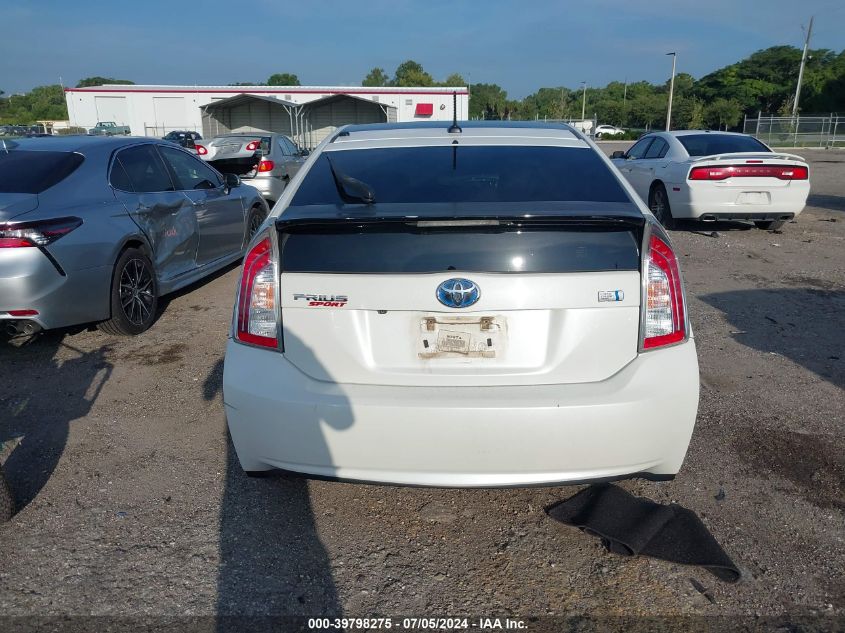 2013 Toyota Prius Three VIN: JTDKN3DUXD5562327 Lot: 39798275