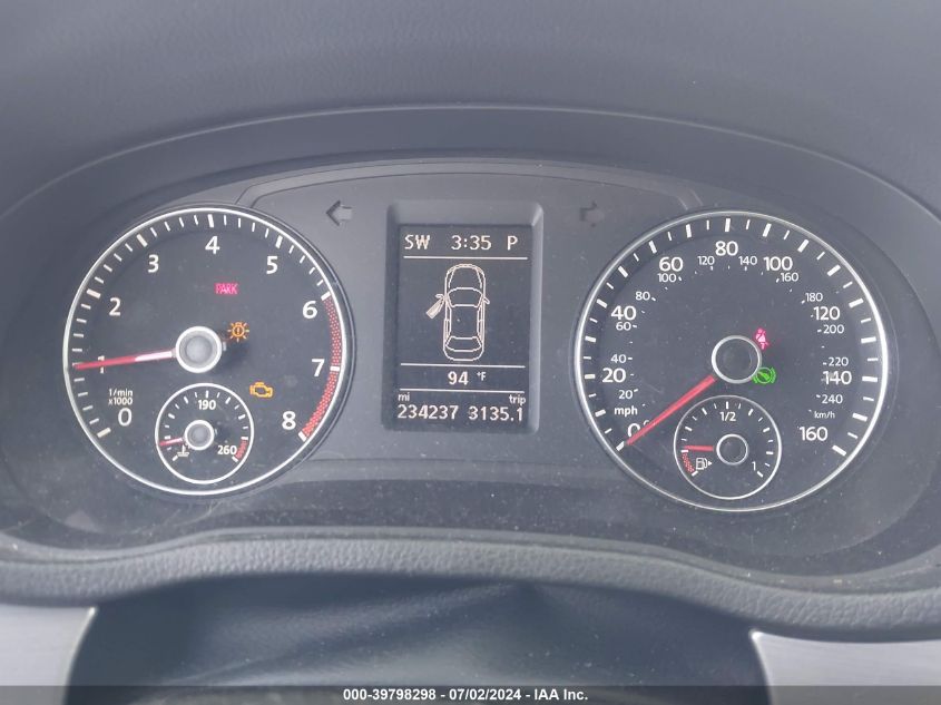 2015 Volkswagen Passat 1.8T Se VIN: 1VWBT7A3XFC030161 Lot: 39798298