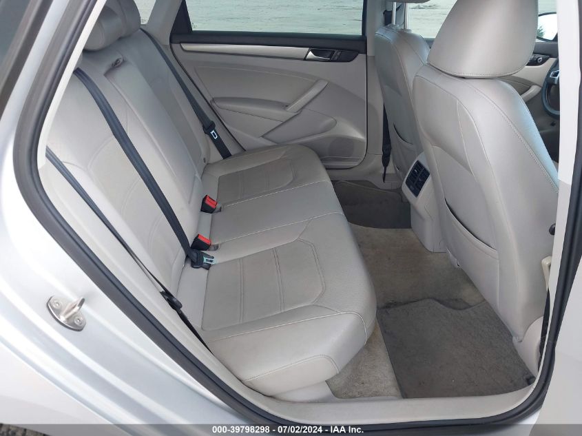 2015 Volkswagen Passat 1.8T Se VIN: 1VWBT7A3XFC030161 Lot: 39798298