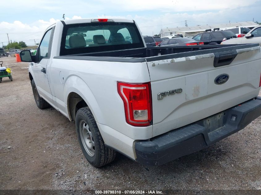 2017 FORD F-150 XL - 1FTMF1C82HKD44243