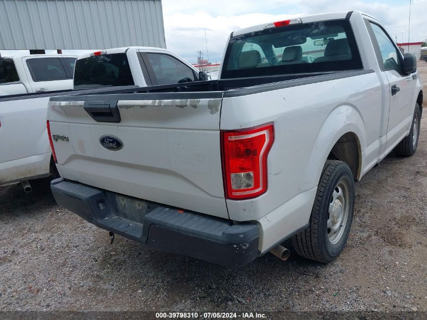 2017 FORD F-150 XL - 1FTMF1C82HKD44243