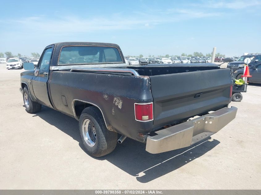 1985 Chevrolet C10 VIN: 1GCDC14H0FF417557 Lot: 39798358