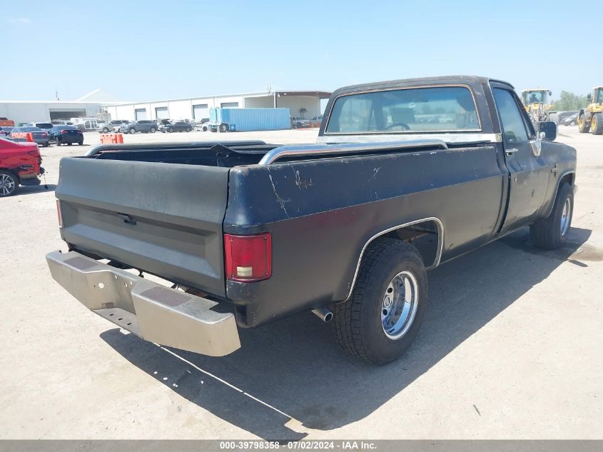 1985 Chevrolet C10 VIN: 1GCDC14H0FF417557 Lot: 39798358