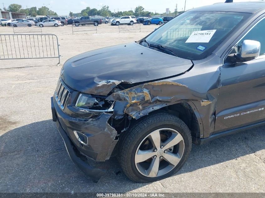 2015 Jeep Grand Cherokee Limited VIN: 1C4RJFBG9FC625151 Lot: 39798381