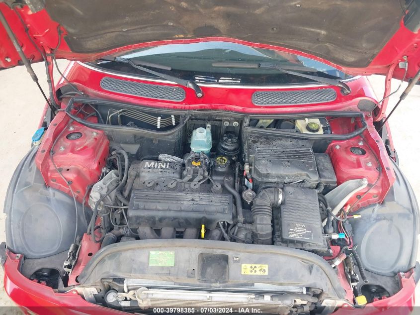 2006 Mini Cooper VIN: WMWRC33596TJ78873 Lot: 39798385