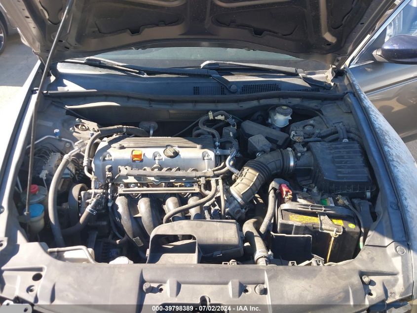 2010 Honda Accord 2.4 Lx VIN: 1HGCP2F31AA140318 Lot: 39798389