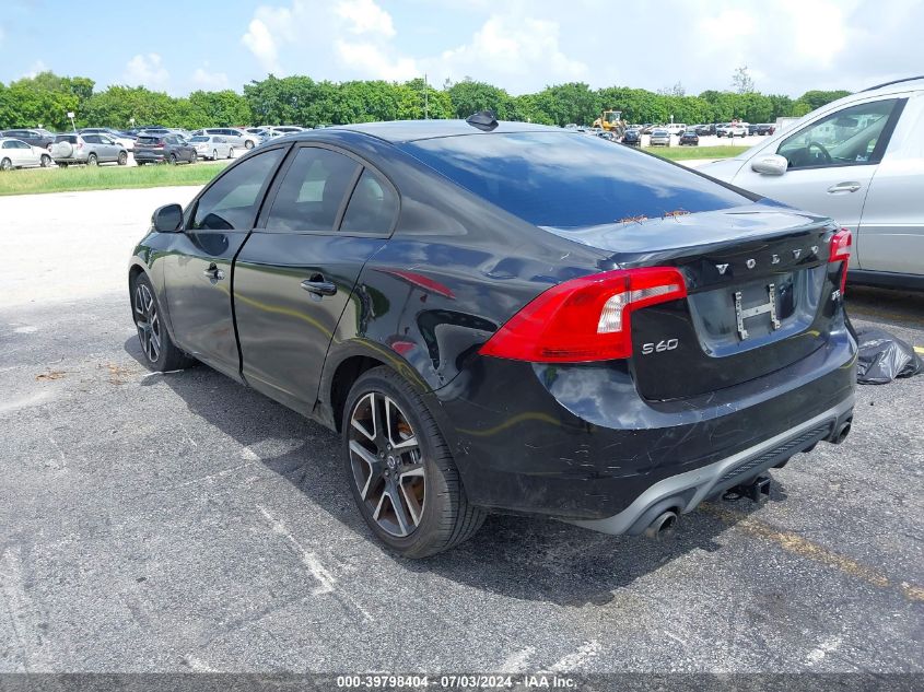 2017 Volvo S60 T5 Dynamic VIN: YV126MFL3H2420815 Lot: 39798404