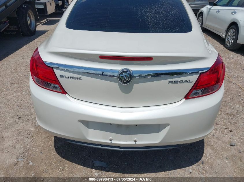 2012 Buick Regal VIN: 2G4GR5EK6C9159218 Lot: 39798413