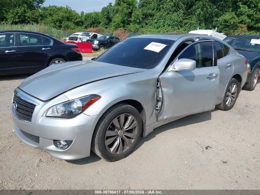 2012 Infiniti M37X VIN: JN1BY1AR8CM393704 Lot: 39798417