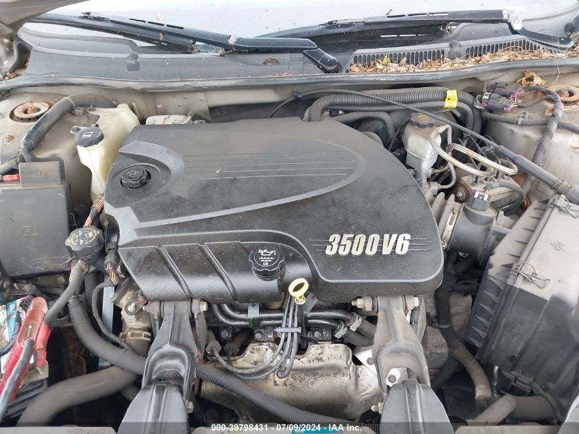 2008 Chevrolet Impala Ls VIN: 2G1WB58K789181454 Lot: 39798431