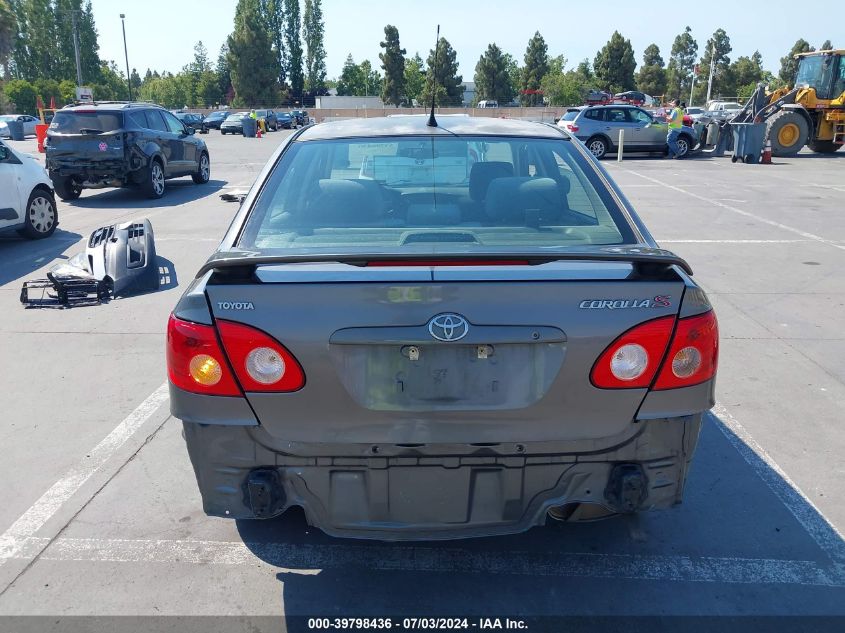 2008 Toyota Corolla S VIN: 1NXBR32E78Z009528 Lot: 39798436