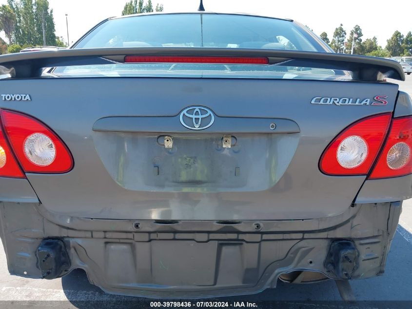 2008 Toyota Corolla S VIN: 1NXBR32E78Z009528 Lot: 39798436