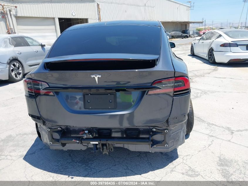 2023 Tesla Model X Dual Motor All-Wheel Drive/Standard Range VIN: 7SAXCBE58PF380483 Lot: 39798435