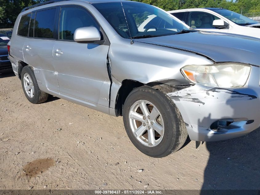 2010 Toyota Highlander Base V6 VIN: JTEBK3EH0A2167558 Lot: 39798437