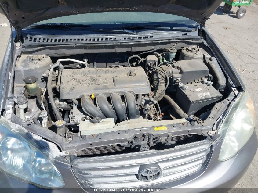 2003 Toyota Corolla S VIN: 1NXBR32E83Z114068 Lot: 39798438