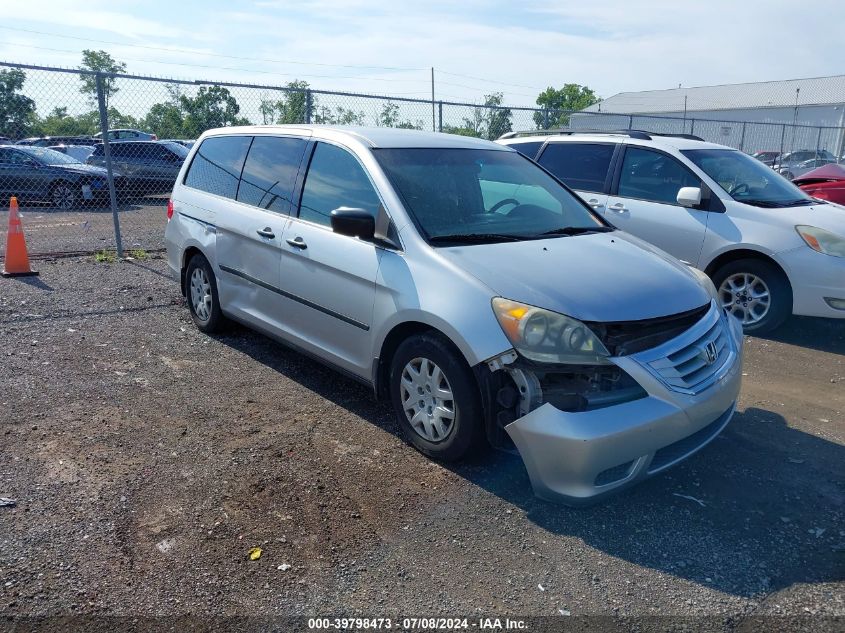 2010 Honda Odyssey Lx VIN: 5FNRL3H26AB027292 Lot: 39798473