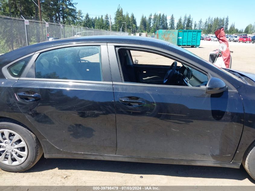 2022 Kia Forte Fe VIN: 3KPF24ADXNE429822 Lot: 39798479