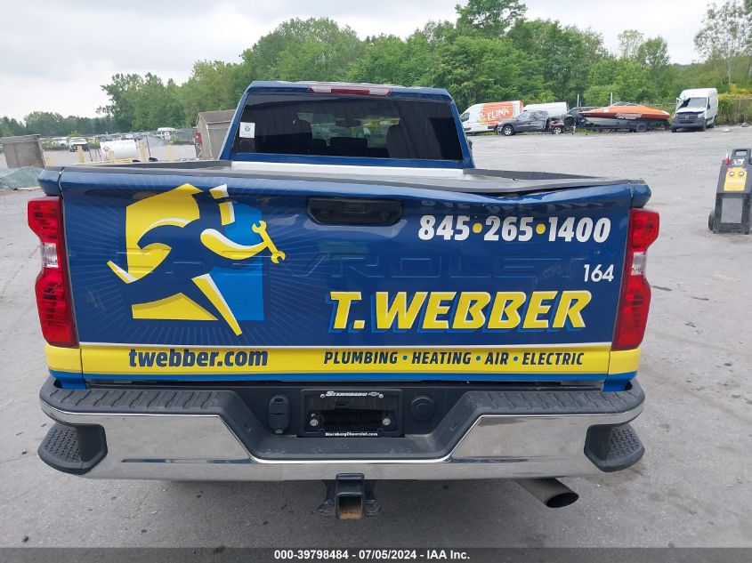 2022 Chevrolet Silverado 2500Hd 4Wd Double Cab Long Bed Wt VIN: 1GC2YLE70NF311277 Lot: 39798484