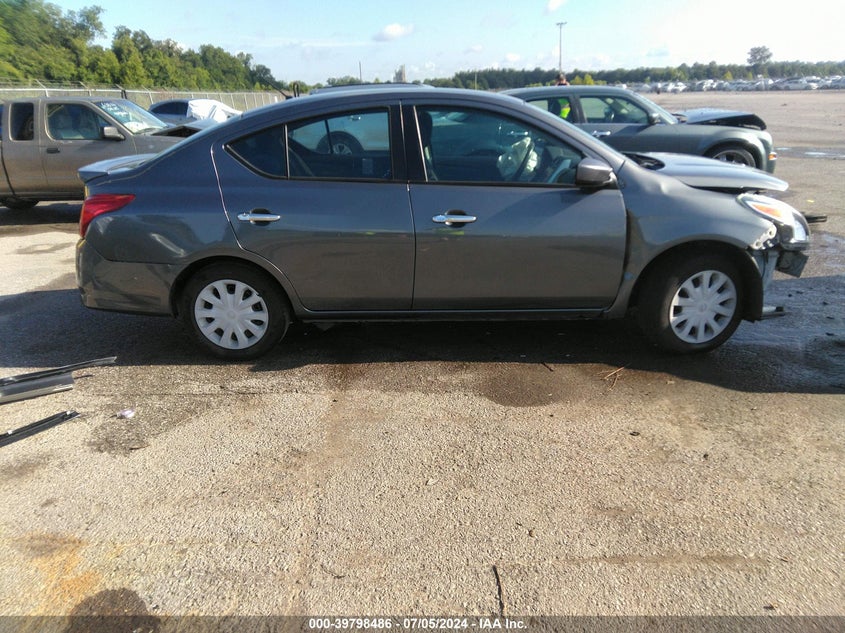 2019 Nissan Versa 1.6 Sv VIN: 3N1CN7AP6KL852087 Lot: 39798486