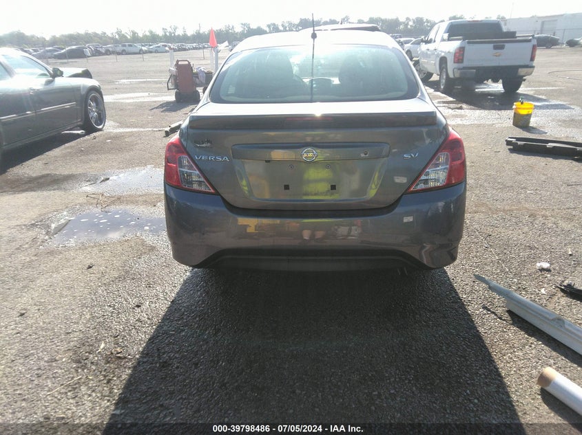 2019 Nissan Versa 1.6 Sv VIN: 3N1CN7AP6KL852087 Lot: 39798486