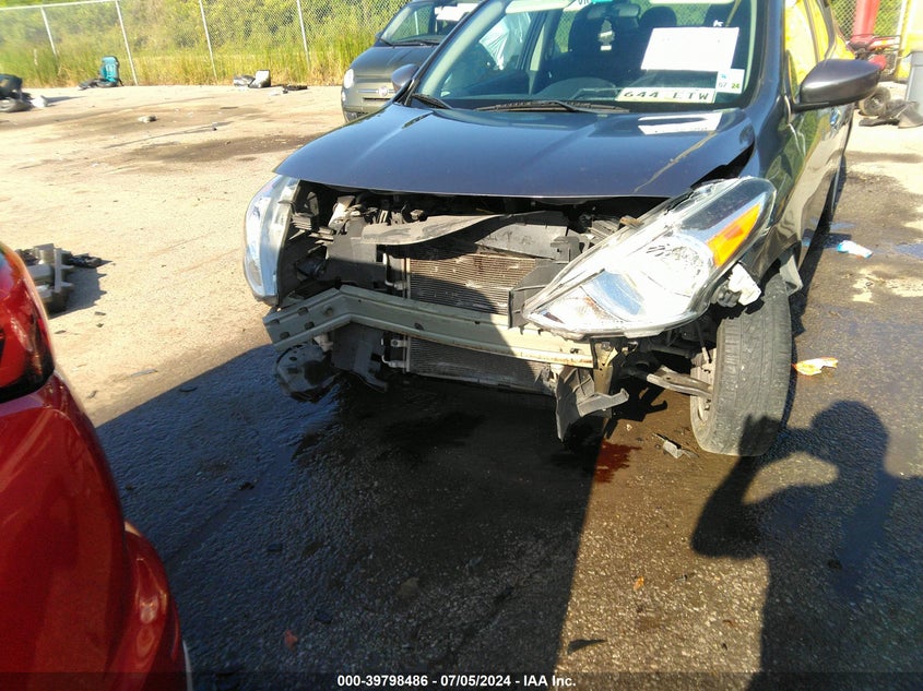 2019 Nissan Versa 1.6 Sv VIN: 3N1CN7AP6KL852087 Lot: 39798486