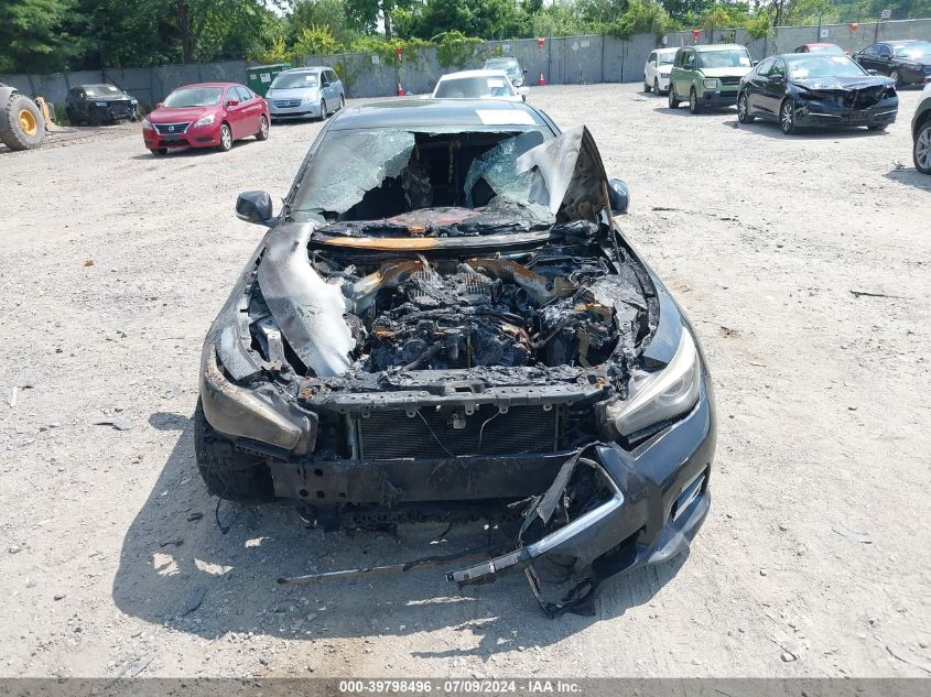 2015 Infiniti Q50 Premium VIN: JN1BV7AR8FM421808 Lot: 39798496