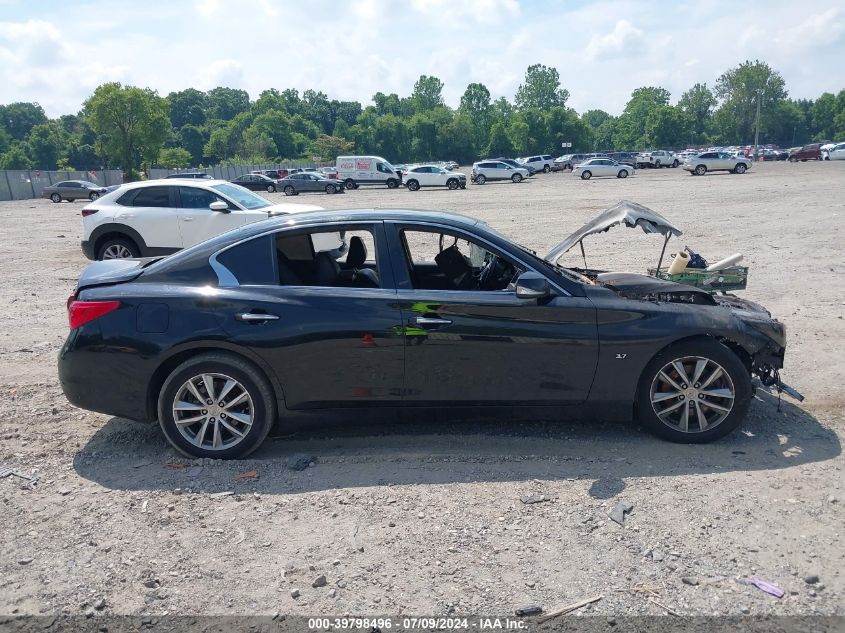 2015 Infiniti Q50 Premium VIN: JN1BV7AR8FM421808 Lot: 39798496