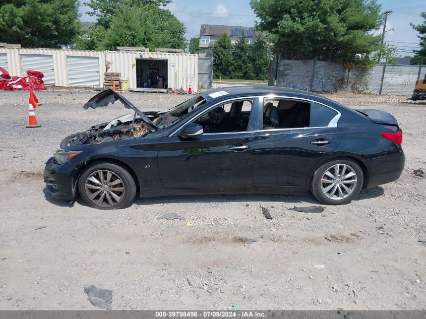 2015 Infiniti Q50 Premium VIN: JN1BV7AR8FM421808 Lot: 39798496