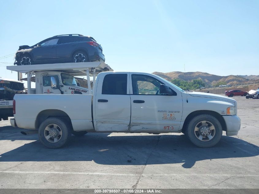 2005 Dodge Ram 2500 Slt/Laramie VIN: 3D7KR28C65G738886 Lot: 39798507