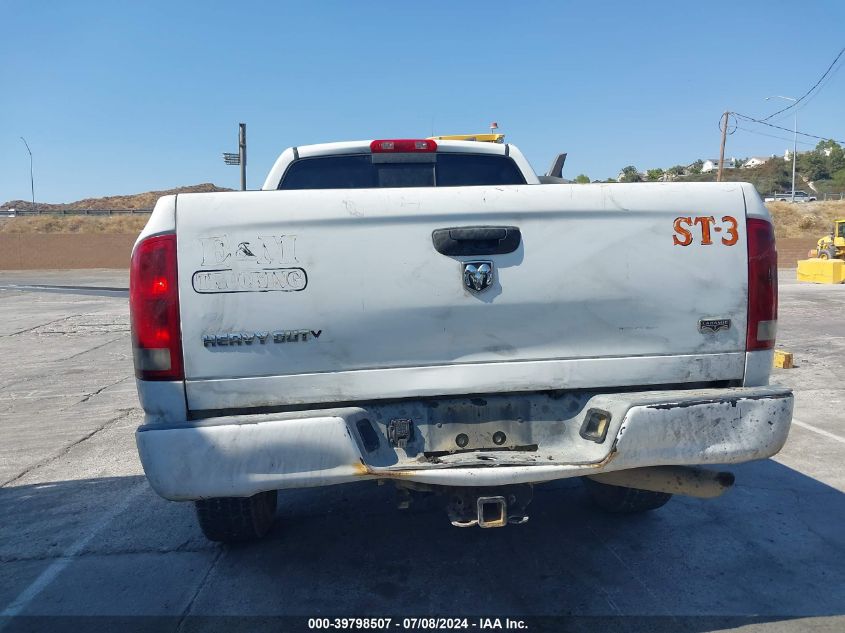 2005 Dodge Ram 2500 Slt/Laramie VIN: 3D7KR28C65G738886 Lot: 39798507