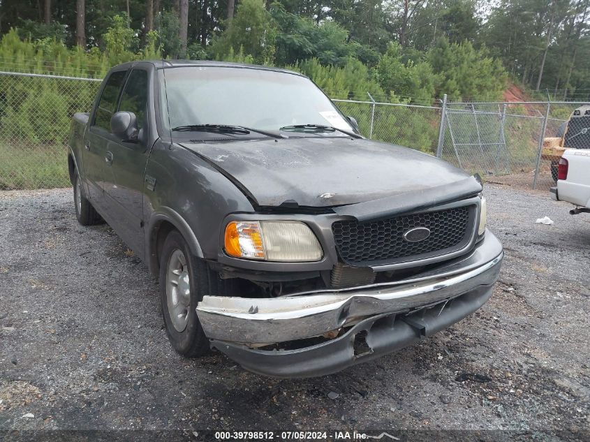 2002 Ford F-150 Lariat/Xlt VIN: 1FTRW07L82KB11389 Lot: 39798512