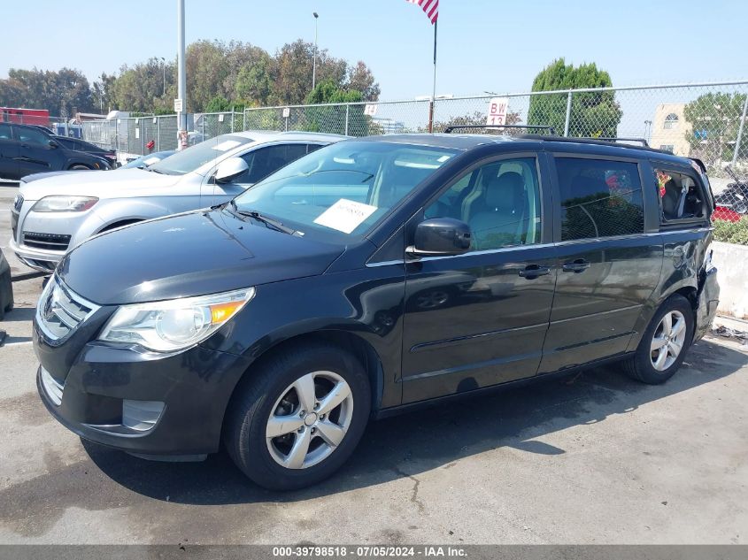 2011 Volkswagen Routan Se VIN: 2V4RW3DG1BR695604 Lot: 39798518