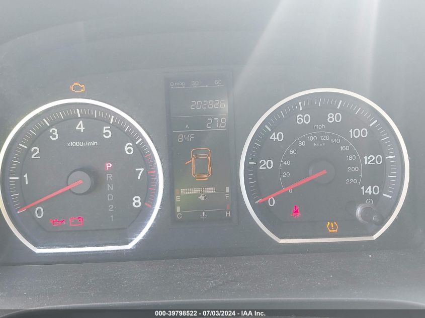 2009 Honda Cr-V Ex VIN: 5J6RE48519L002331 Lot: 39798522