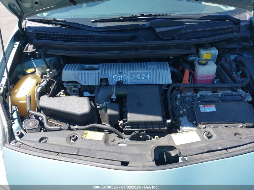 2013 Toyota Prius Plug-In VIN: JTDKN3DP3D3047336 Lot: 39798526