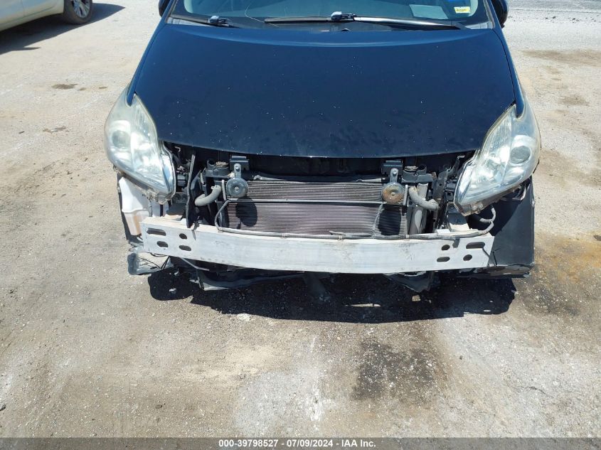 2011 Toyota Prius Two VIN: JTDKN3DU1B0288817 Lot: 39798527