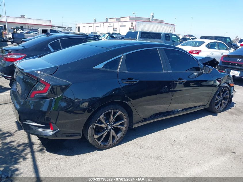 2020 Honda Civic Sport VIN: 19XFC2F89LE210215 Lot: 39798529
