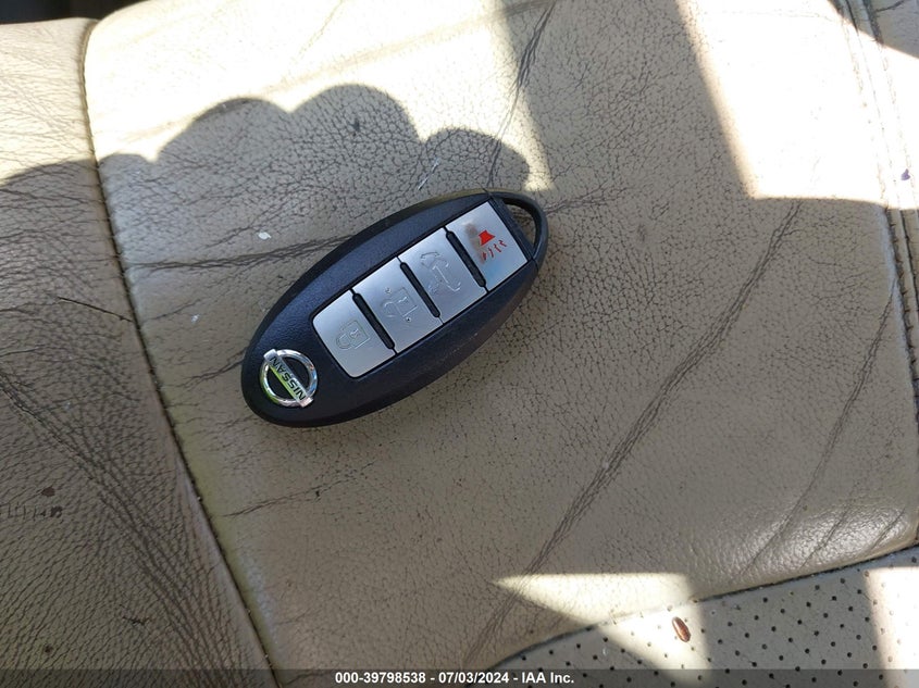 2011 Nissan Murano Sl VIN: JN8AZ1MU3BW058394 Lot: 39798538