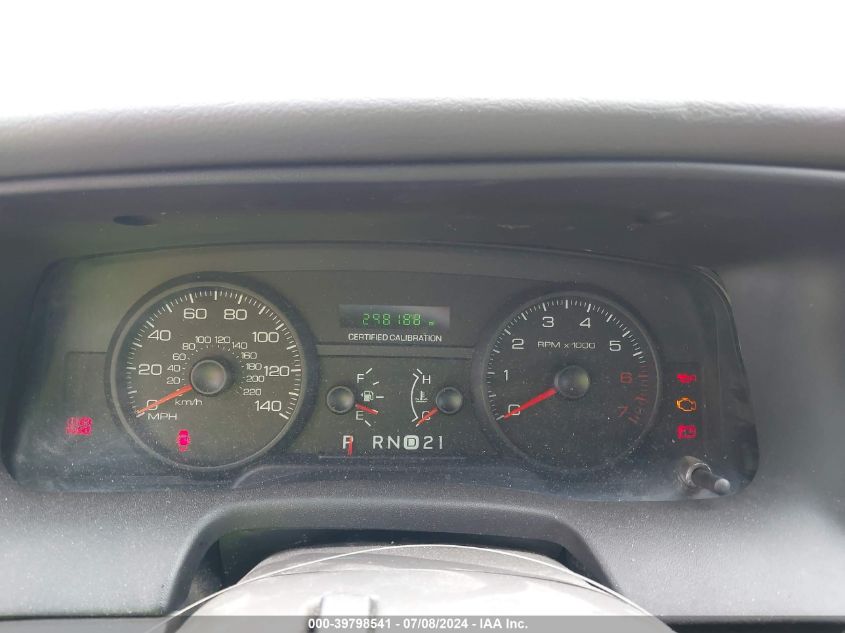 2009 Ford Crown Victoria Police/Police Interceptor VIN: 2FAHP71V59X125145 Lot: 39798541