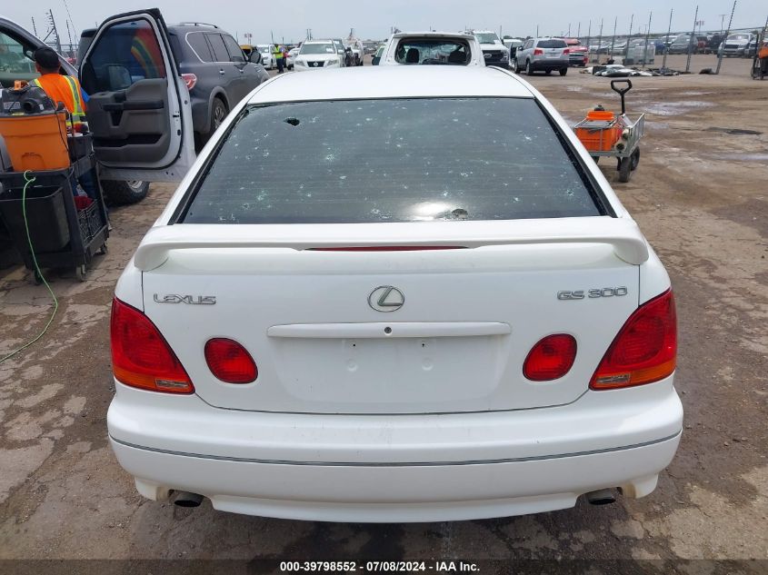 2001 Lexus Gs 300 VIN: JT8BD69SX10134454 Lot: 39798552